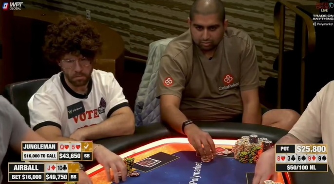 野人Q高硬call河牌超池，究竟是神读牌还是纯头铁？