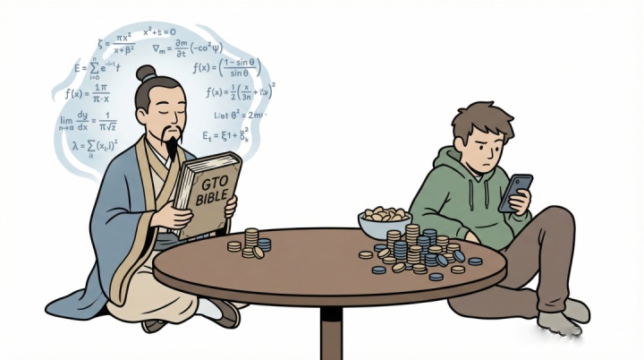 德州扑克不是比谁打得更“标准”，剥削才是盈利来源