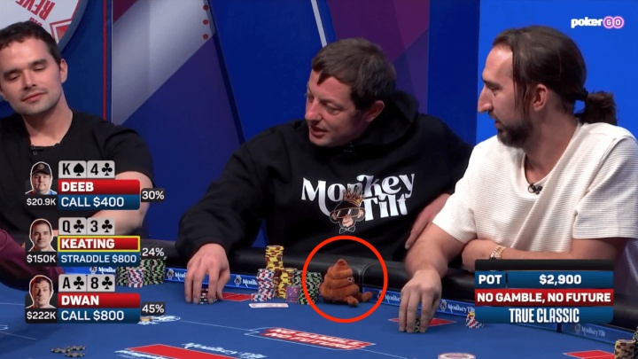 Alan Keating vs Tom Dwan，Q高全下诈唬再封神