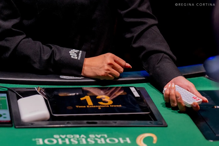 WSOP主赛首次引入Shot Clock(行动时钟)